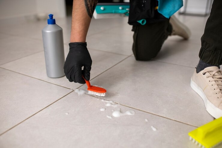 Travertine Floor Cleaning & Polishing
